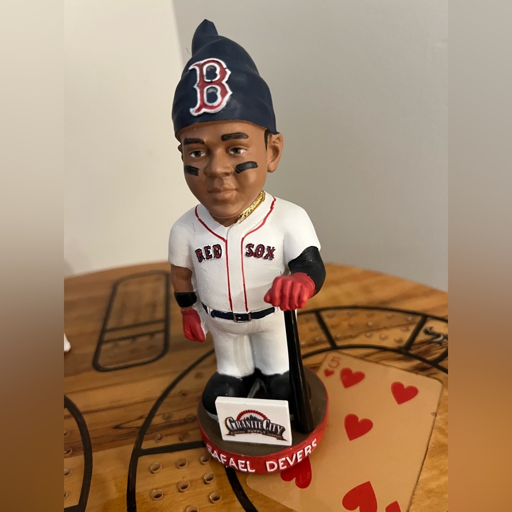 Boston Red Sox Gnome Bobblehead Collectible Figurine Rafael Devers 2018. No box